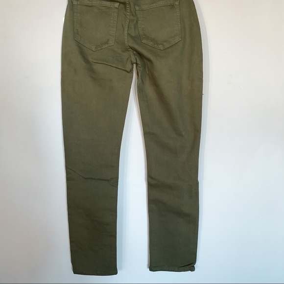 MissMe Vintage • Olive Green, Embroidered Jeans - Picture 8 of 8
